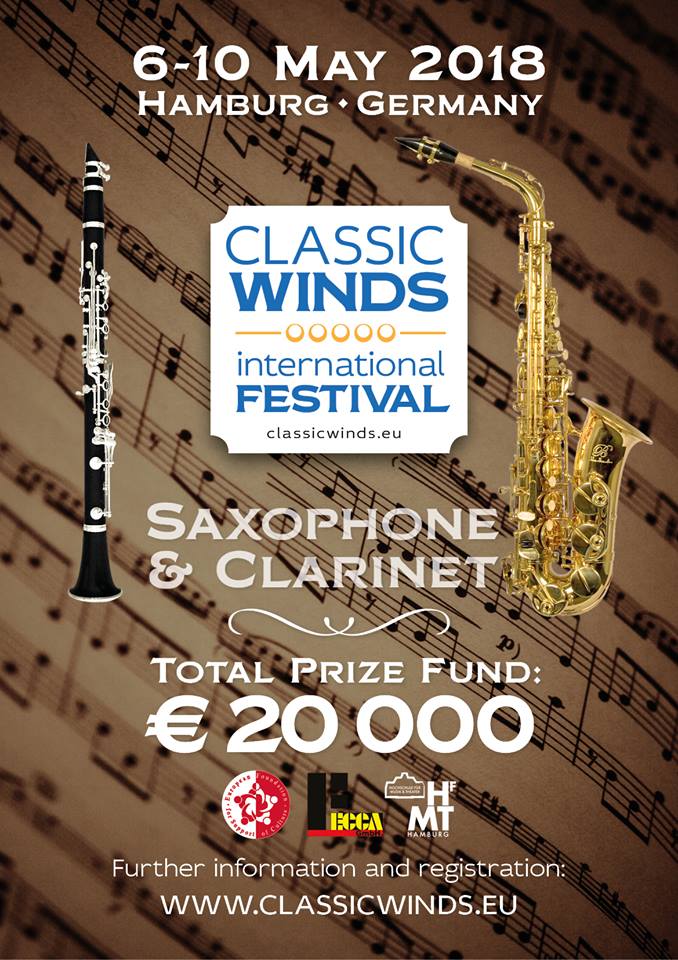 Wir freuen uns sehr und sind stolz darauf, Ihnen das internationale Musikfestival "Classical Winds" vorzustellen.