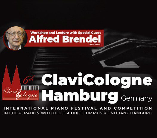 Klavierfestival "ClaviCologne" 2019 erstmals in der Hansestadt Hamburg